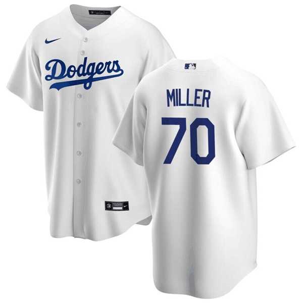 Men's Los Angeles Dodgers #70 Bobby Miller White Cool Base Stitched Baseball Jersey Dzhi,We sell and wholesale Men's Los Angeles Dodgers #70 Bobby Miller White Cool Base Stitched Baseball Jersey Dzhi on line form chian!
